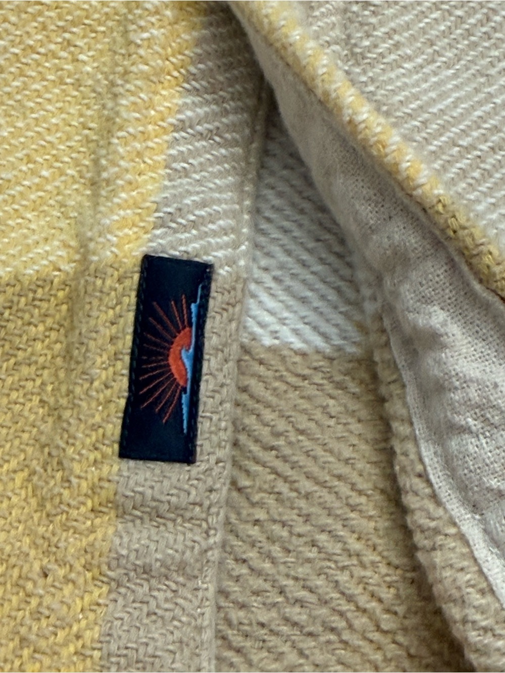 Faherty The Surf Flannel 100% Organic Cotton Oak View Plaid Men’s Large - Picture 6 of 10